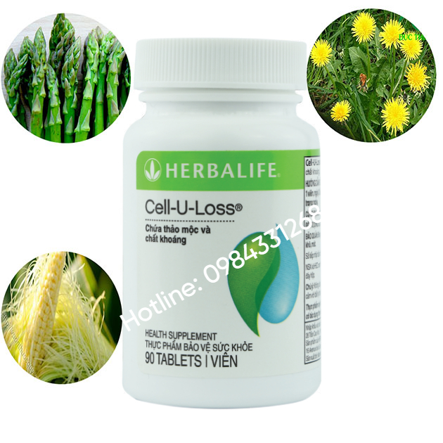 Cell U Loss Herbalife Benefits có chiết xuất từ nhiều loại thảo dược
